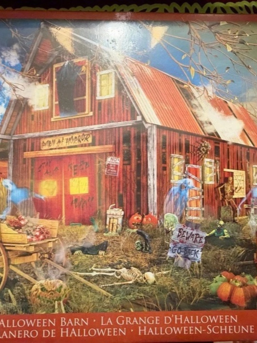 Educa Halloween Barn 1000-Piece Jigsaw Puzzle